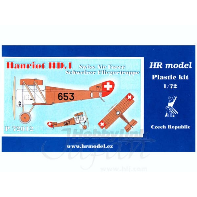1/72 Hanriot HD.1 (Schweizer)
