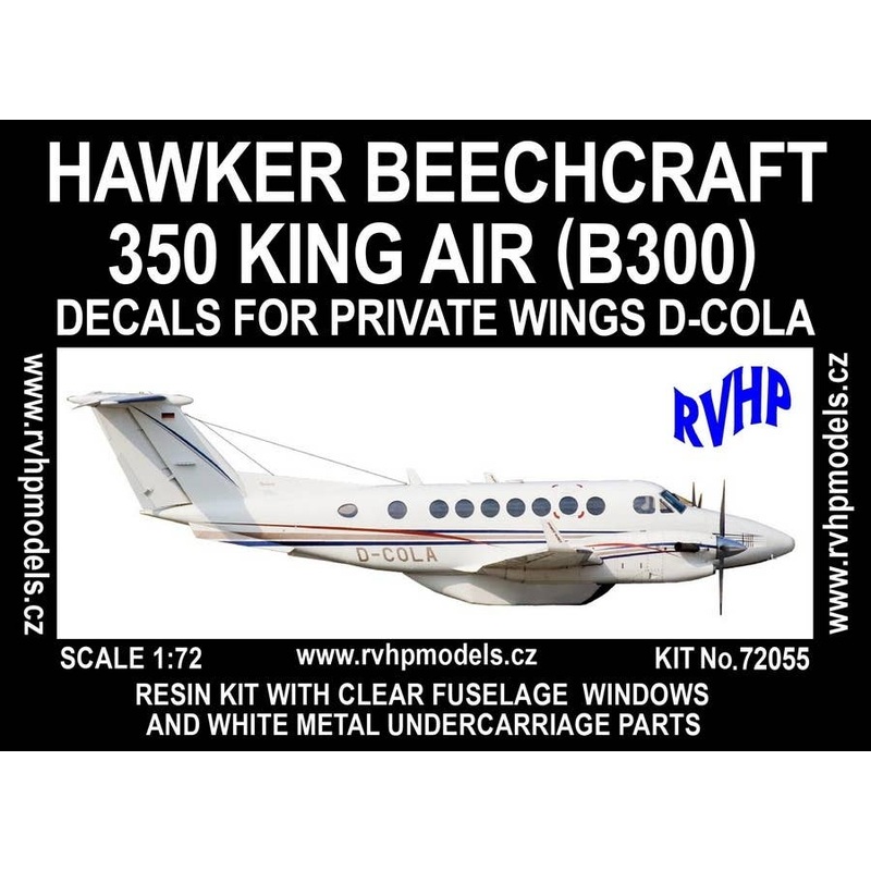 1/72 Hawker Beechcraft 350 King Air (B300 D-COLA)