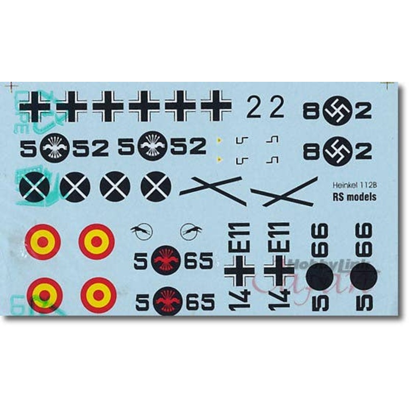 1/72 He112B-0/-1 Spanish Civil War