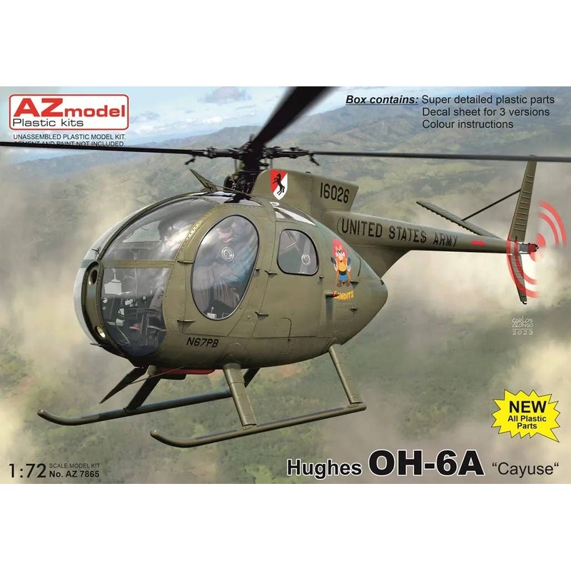 1/72 Hughes OH-6A Cayuse