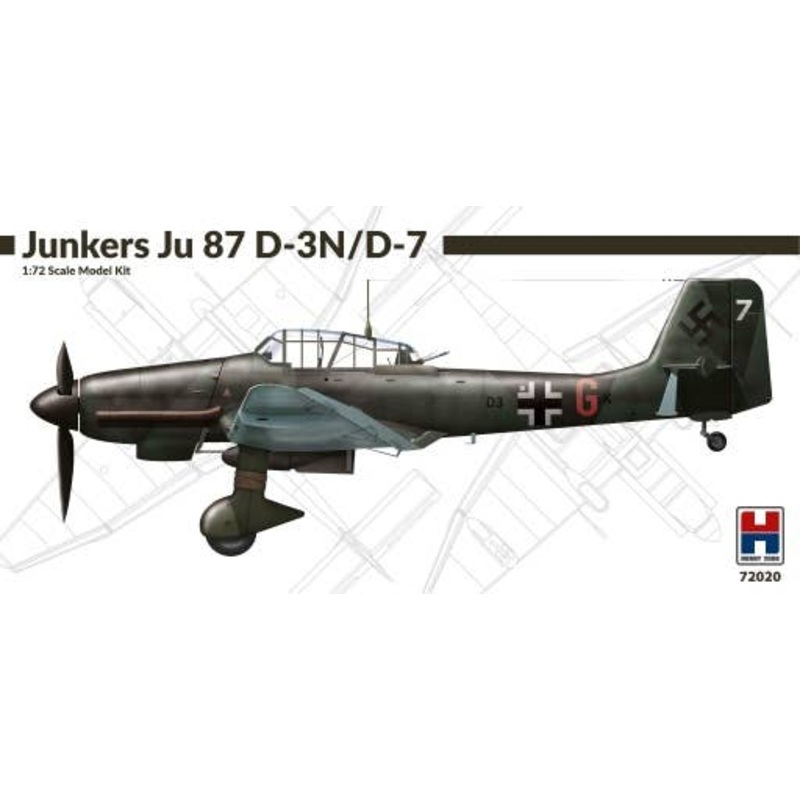 1/72 Junkers Ju87D-3N/D-7