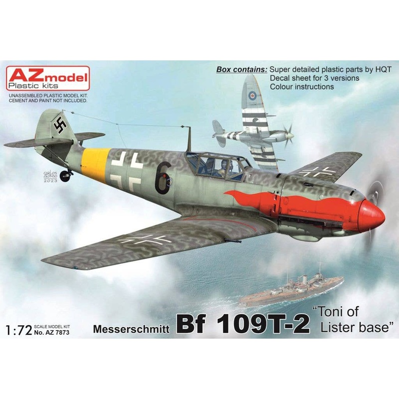 1/72 Messerchmitt Bf109T-2 Toni of Lister Base