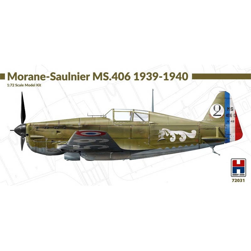 1/72 Morane-Saulnier Ms.406 1939-40