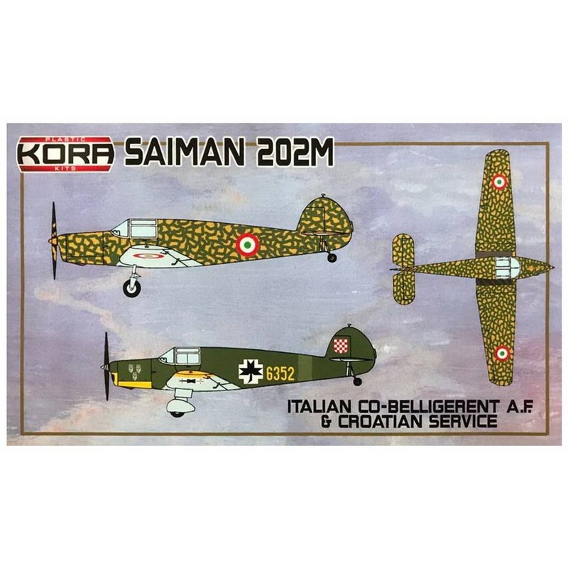 1/72 Saiman 202M "Italian Co-belligerent & Croatian Service"