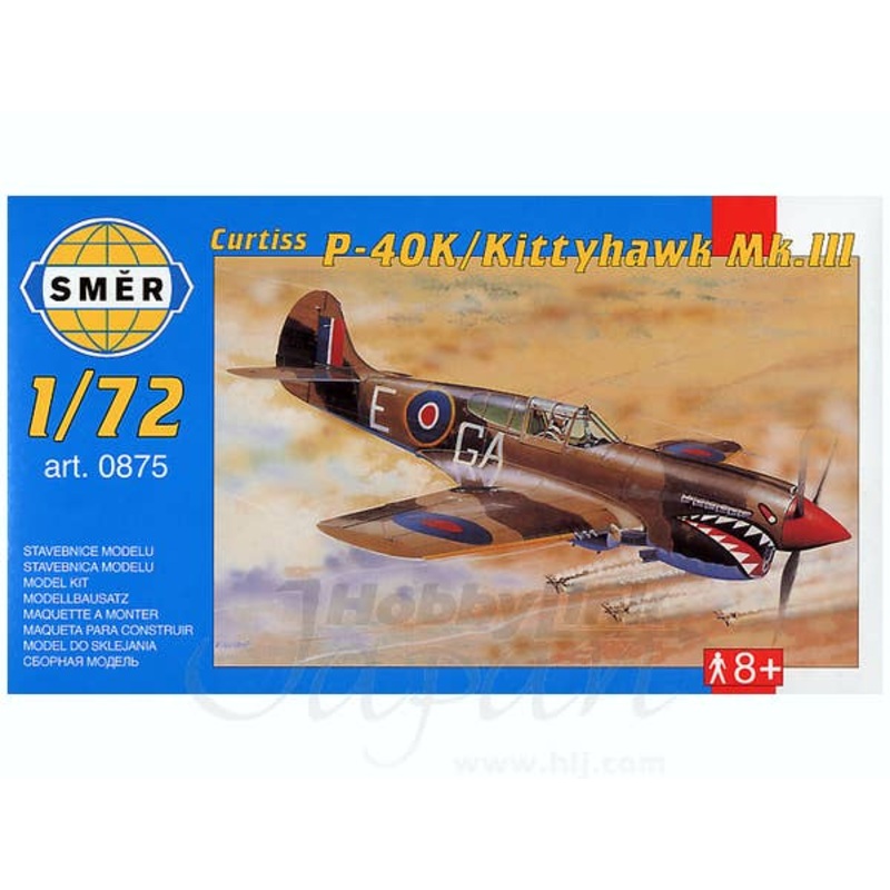 1/72 Curtis P-40K