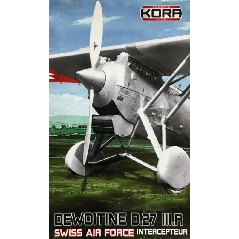 1/72 Dewoitine D.27 IIIR Interceptor "Swiss AF"
