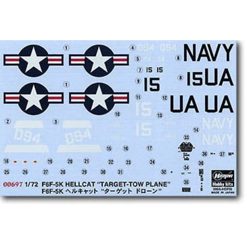 1/72 F6F-5K Hellcat Target Drone