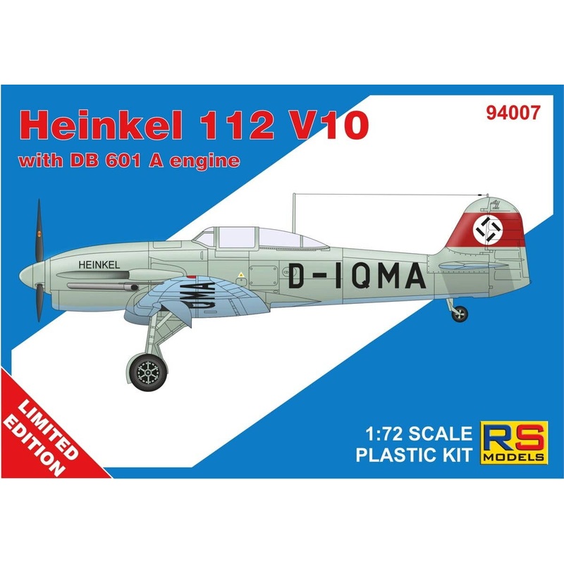 1/72 Heinkel 112V10 German Trainer