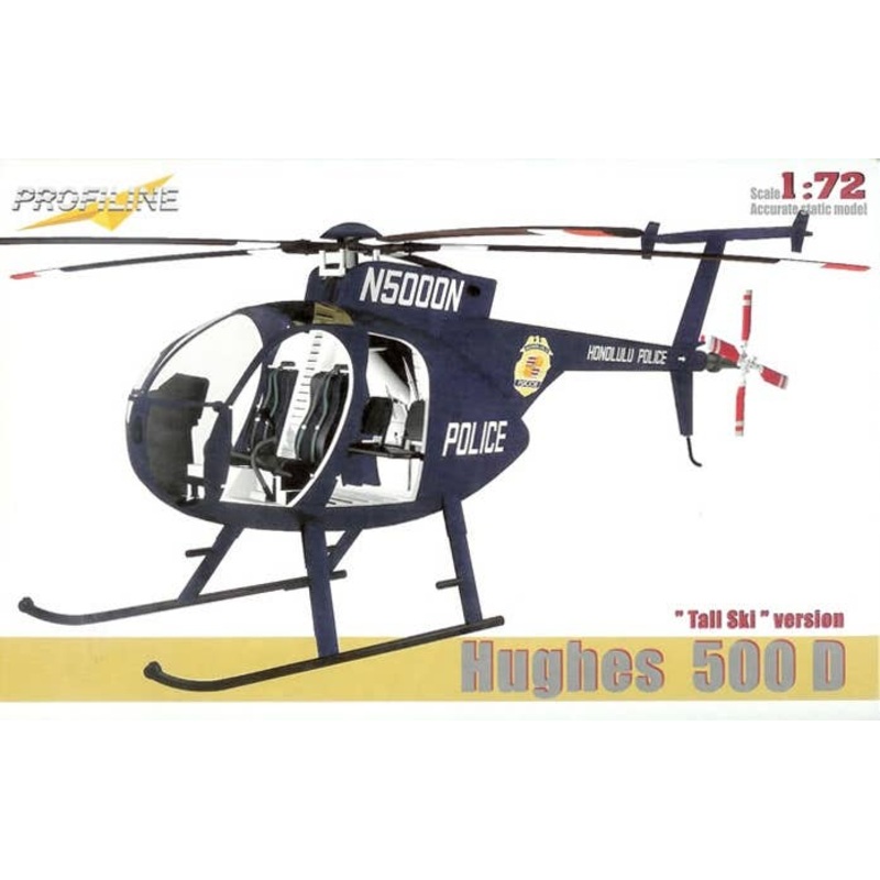 1/72 Hughes 500 D "Tall Ski Version"