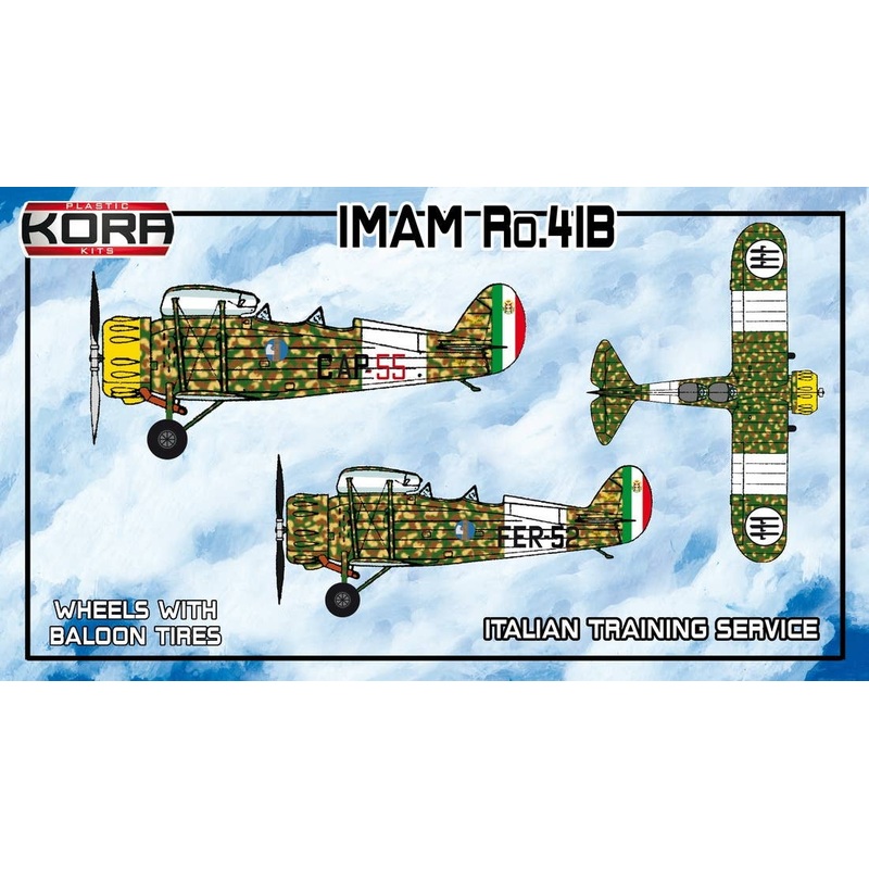 1/72 IMAM Ro.41B 'Italian Trainer w/Balloon Tires'