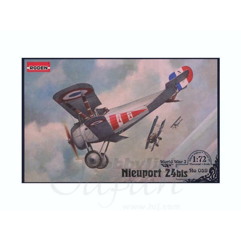 1/72 Nieuport 24Bis Biplane Fighter WWI