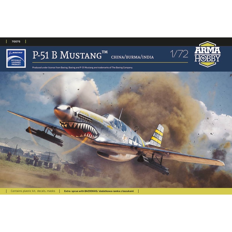 1/72 P-51B Mustang CBI