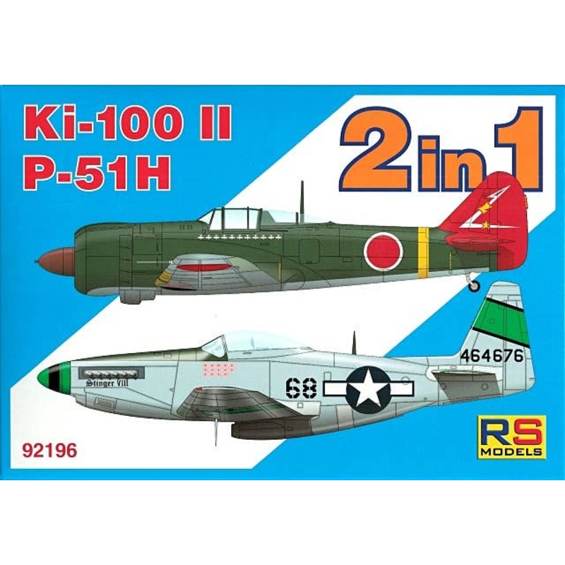 1/72 P-51H Mustang & Ki-100 II Type 5 Fighter