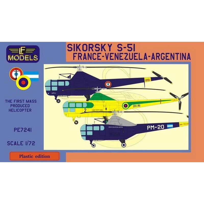 1/72 Sikorsky S-51 France, Argentina, Venezuela