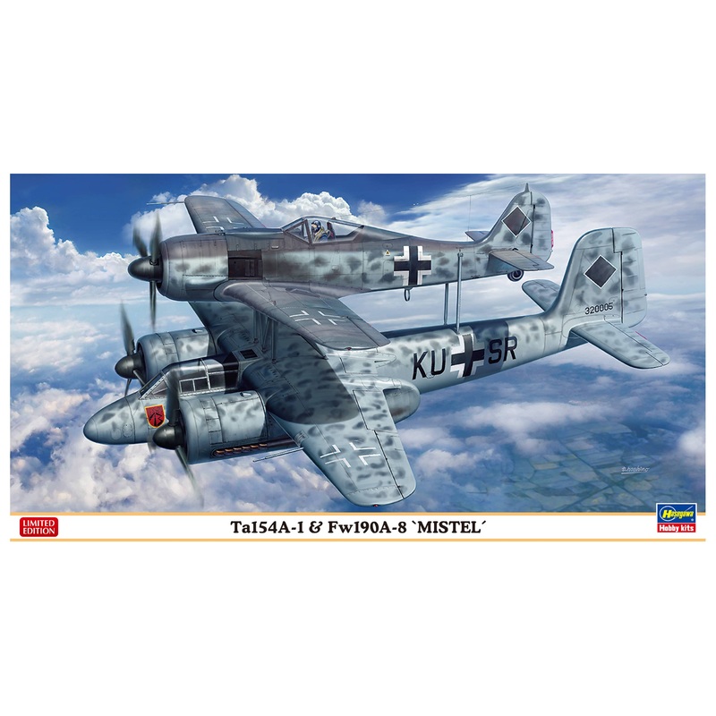 1/72 Ta154A-1 & Fw190A-8 "Mistel"
