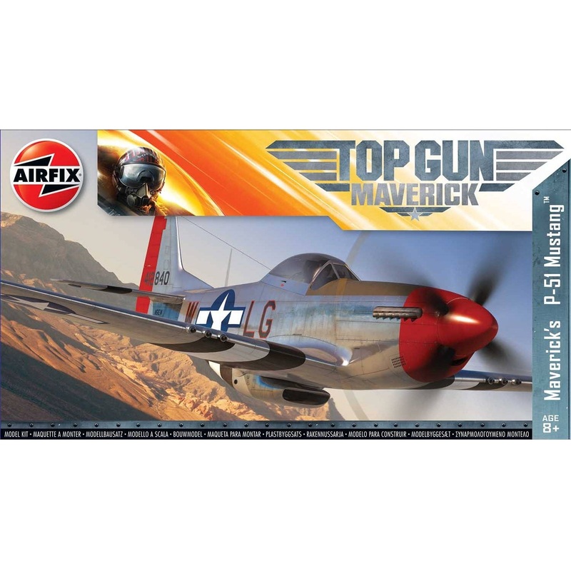 1/72 Top Gun Maverick Maverick's P-51 Mustang