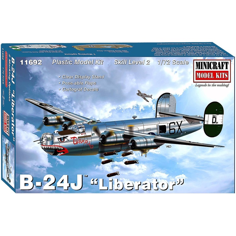 1/72 B-24J Liberator 8th AF USAAF Bomber