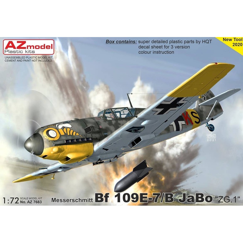 1/72 Bf 109E-7/B JaBo ZG.1