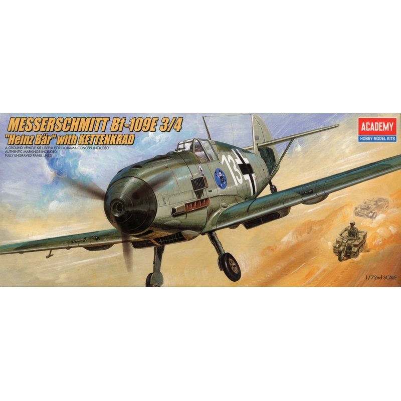1/72 Bf109E "Heinz Bar" w/Kettenkrad
