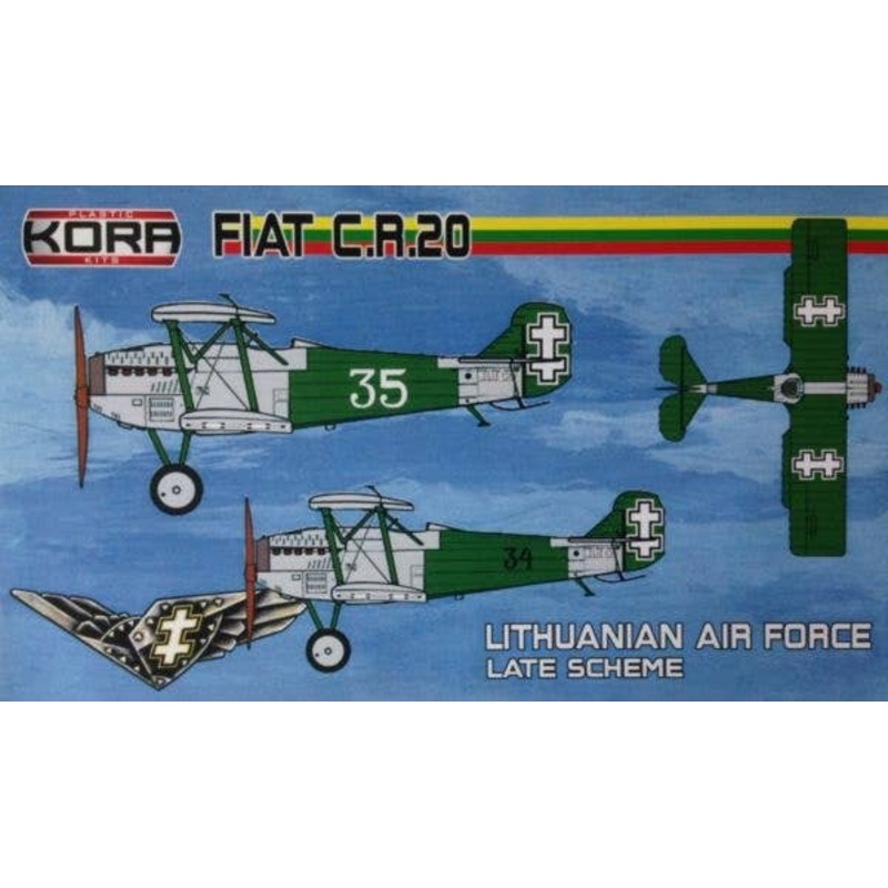 1/72 Fiat CR.20 "Lithuanian Service", Late Schemes