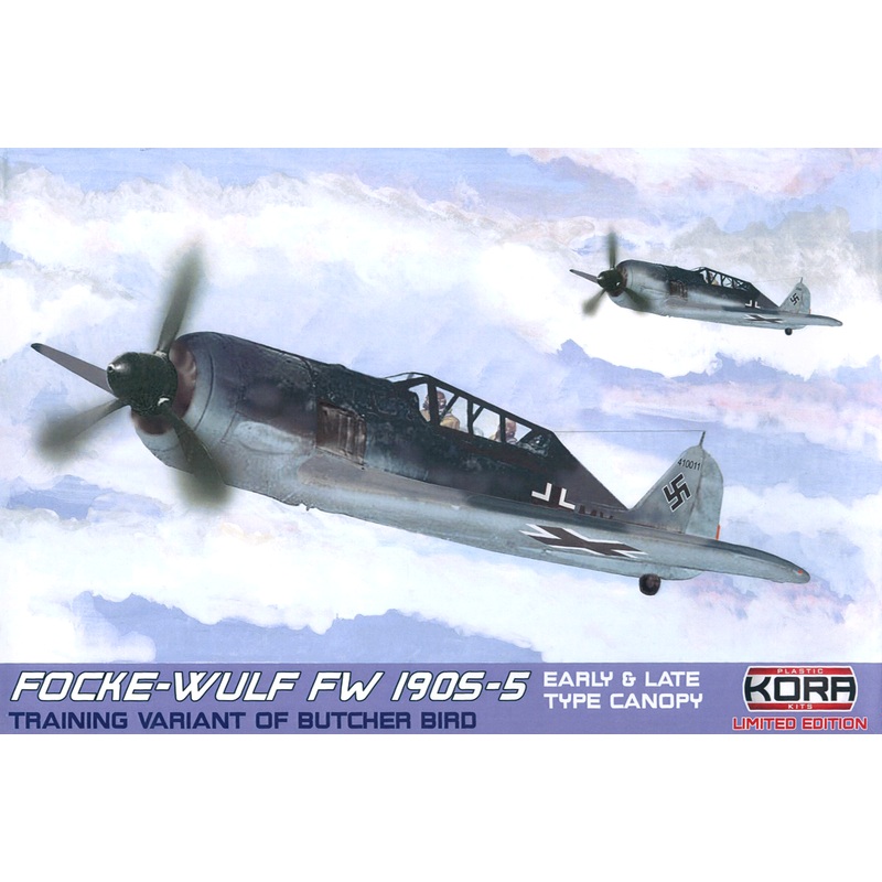 1/72 Focke-Wulf Fw 190S-5 Early & Late Type Canopy