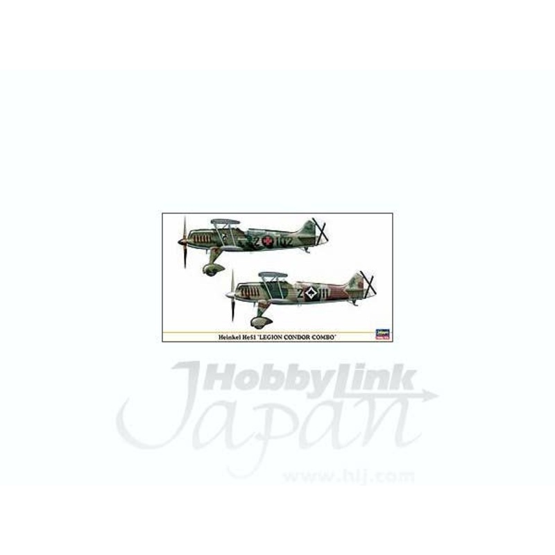 1/72 Heinkel He51 Legion Condor Combo (2 kits)