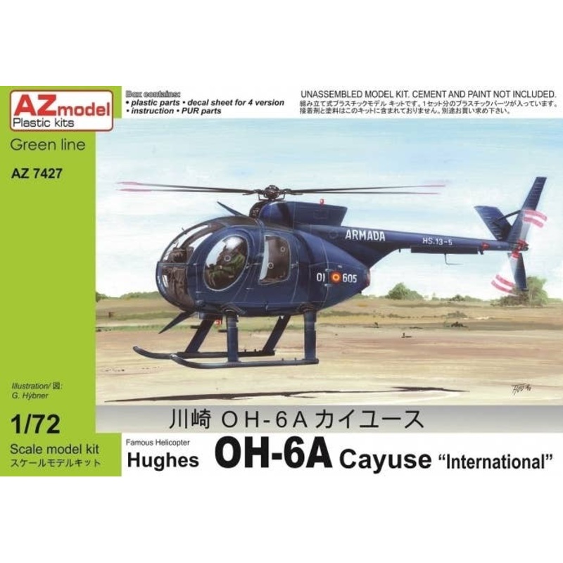 1/72 Hughes OH-6A Cayuse "International"