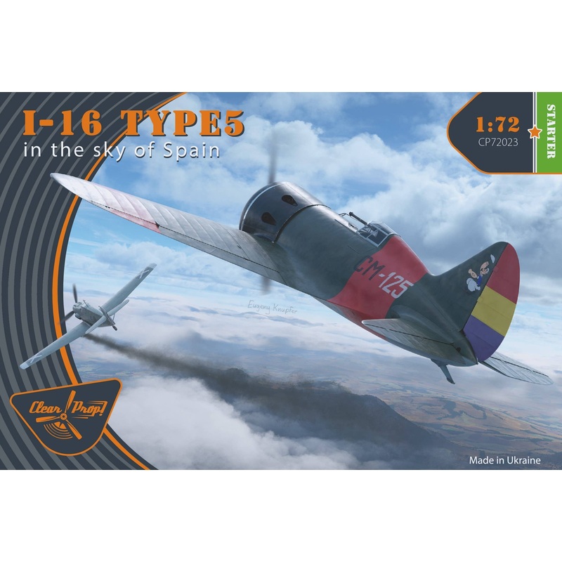 1/72 I-16 Type 5 (In the Sky of Spain)
