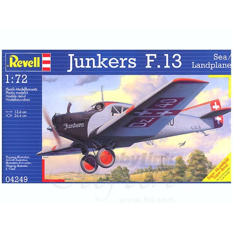 1/72 Junkers F.13 Sea/Land plane