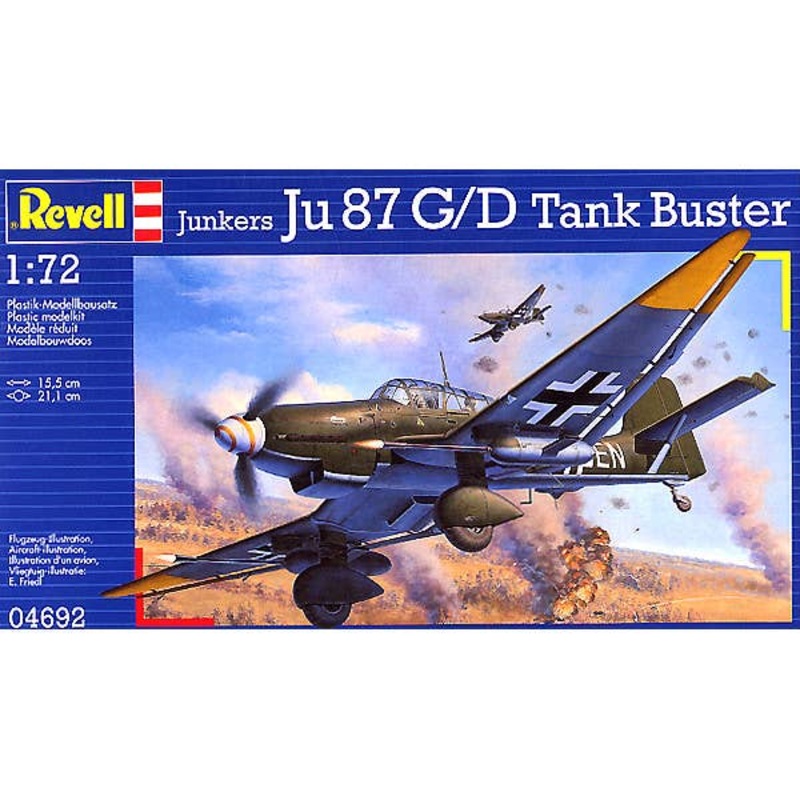 1/72 Junkers Ju87G/D Tank Buster
