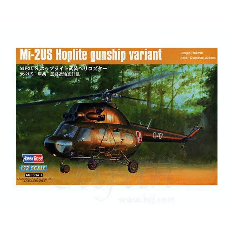 1/72 Mi-2US Hoplite Gunship Variant