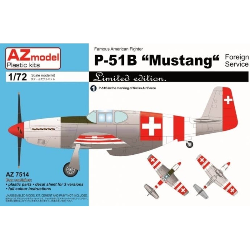 1/72 P-51B "Mustang" Foreign Service