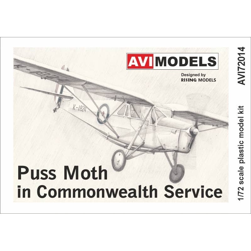 1/72 Puss Moth in Commonwealth Service