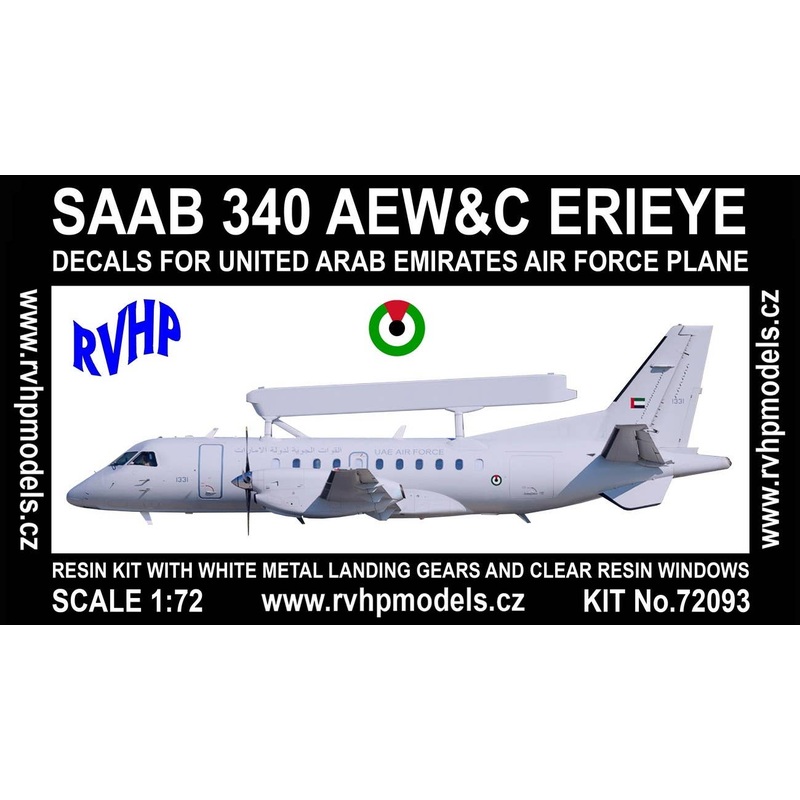 1/72 Saab 340 AEW&C Erieye (UAE AF)