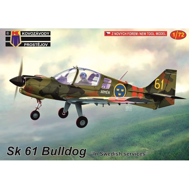 1/72 Sk 61 Bulldog In Swedish services