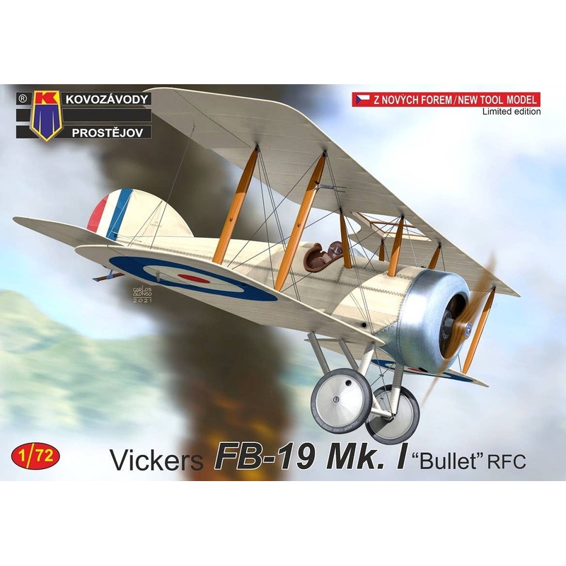 1/72 Vickers FB-19 Mk.I "Bullet" RFC