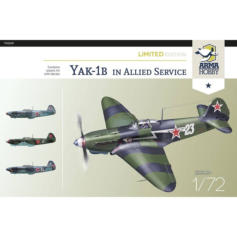 1/72 Yak-1b Allied Fighter Limited Edition
