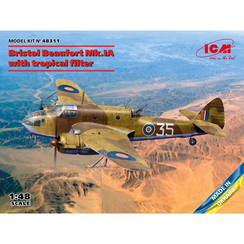 1/48 Bristol Beaufort Mk.IA w/Tropical Filter