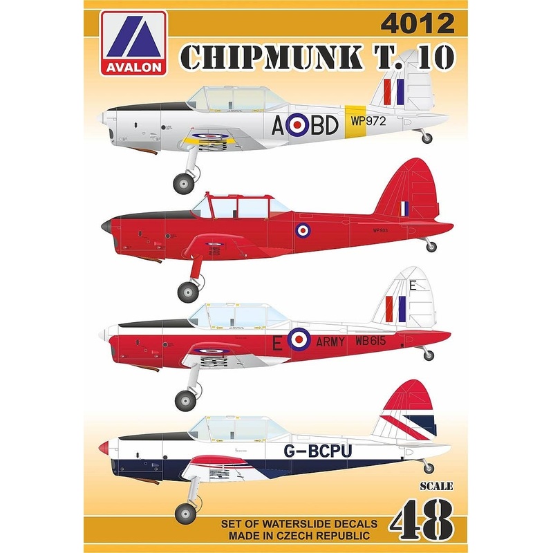 1/48 Chipmunk T.10 Decal