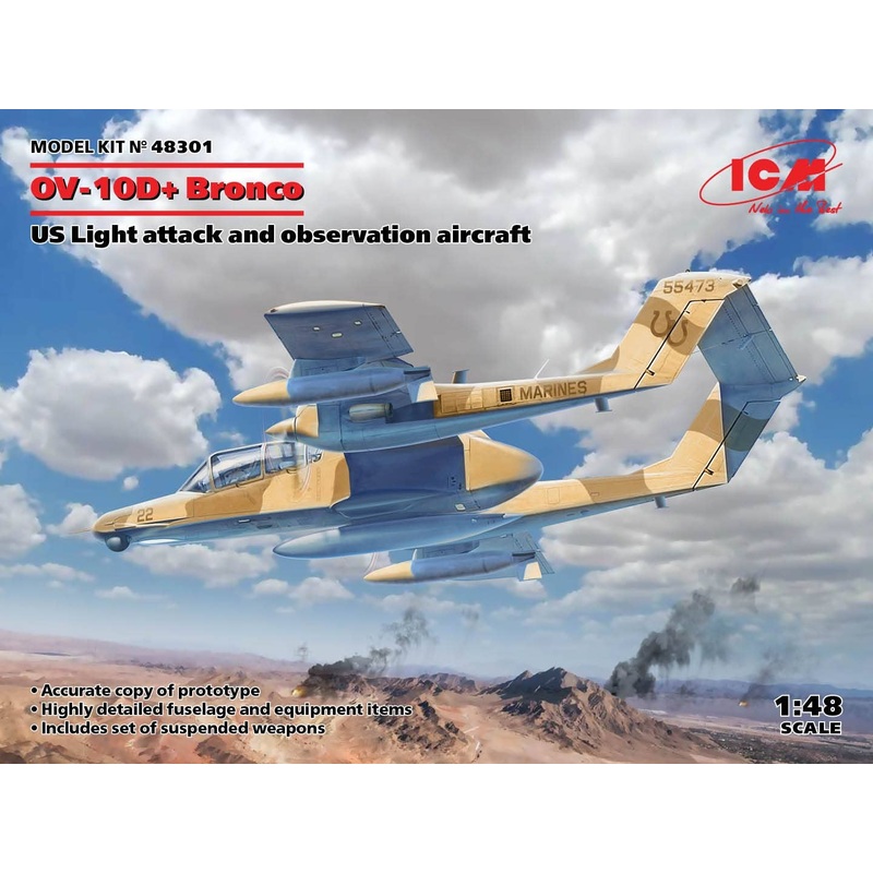 1/48 OV-10D + Bronco