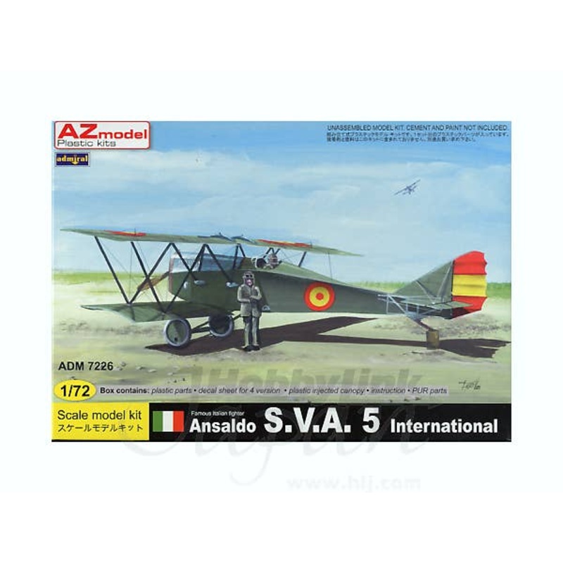 1/72 Ansaldo SVA.5 (International)