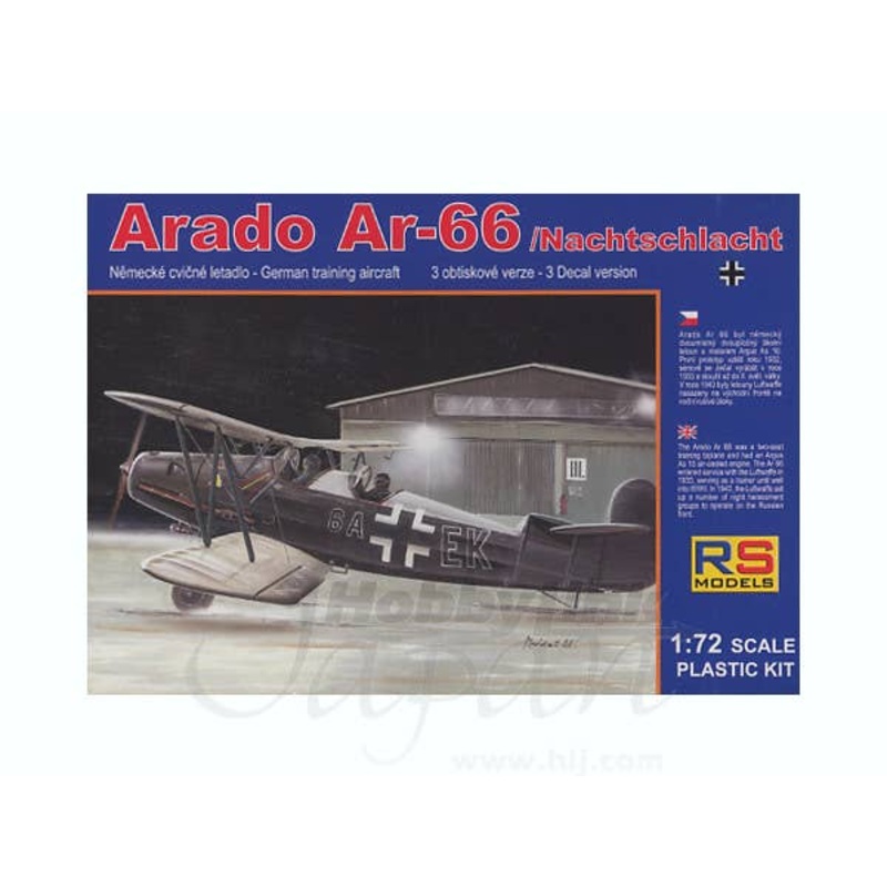 1/72 Arado Ar-66 / Nachtschlacht