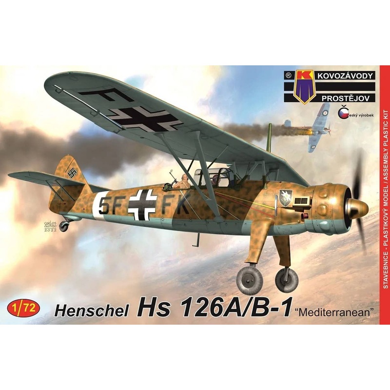 1/72 Henschel Hs 126A/B-1 Mediterranean