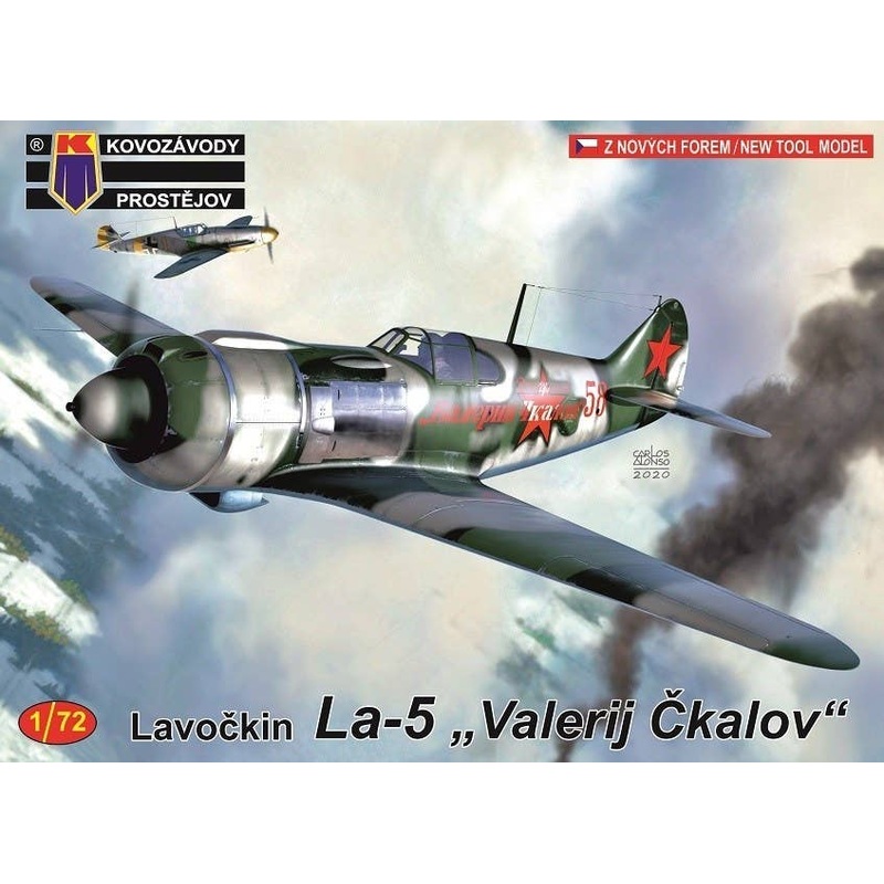 1/72 La-5 Valerij Ckalov