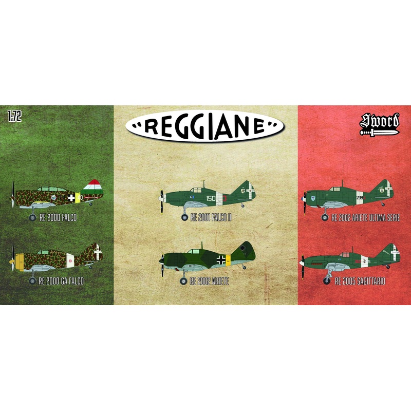 1/72 Reggiane Fighters Limited Edition (Set of 6)