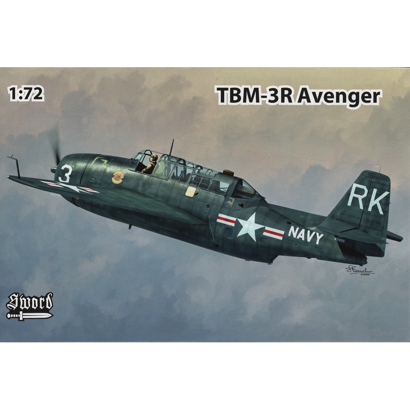 1/72 TBM-3R/Avenger Shipboard aircraft