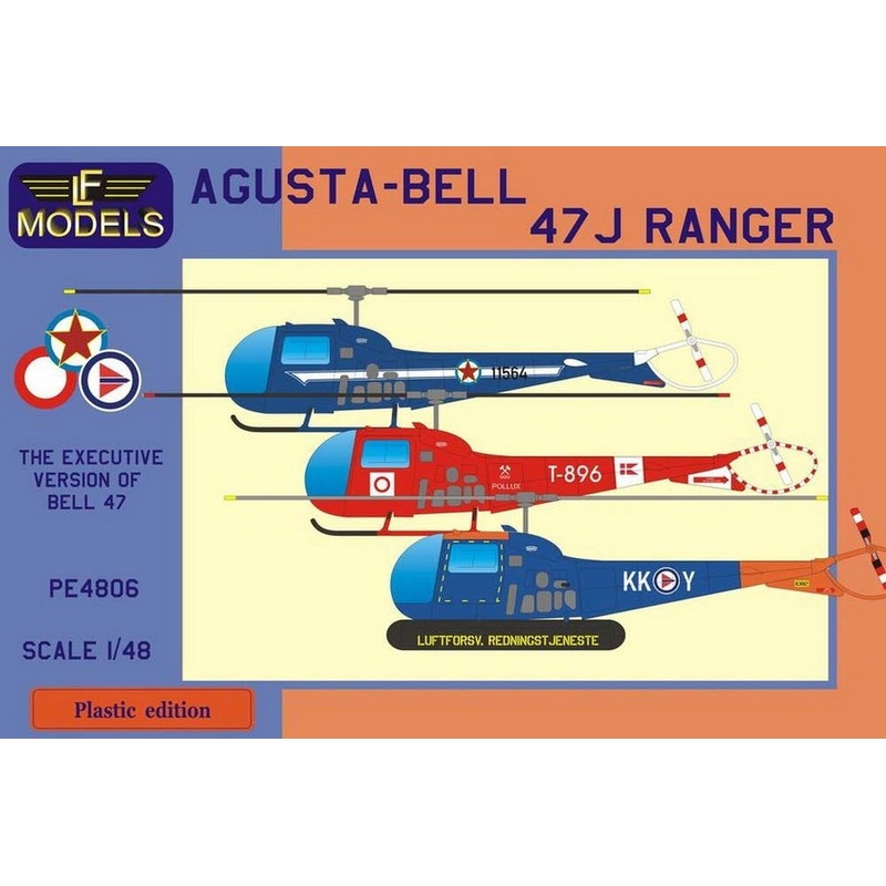 1/48 Agusta-Bell 47J Ranger (Yugoslav AF, RDAF, RNoAF)