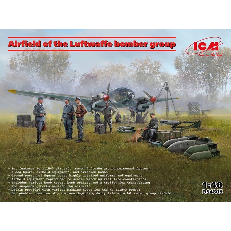 1/48 Airfield of the Luftwaffe Bomber Group