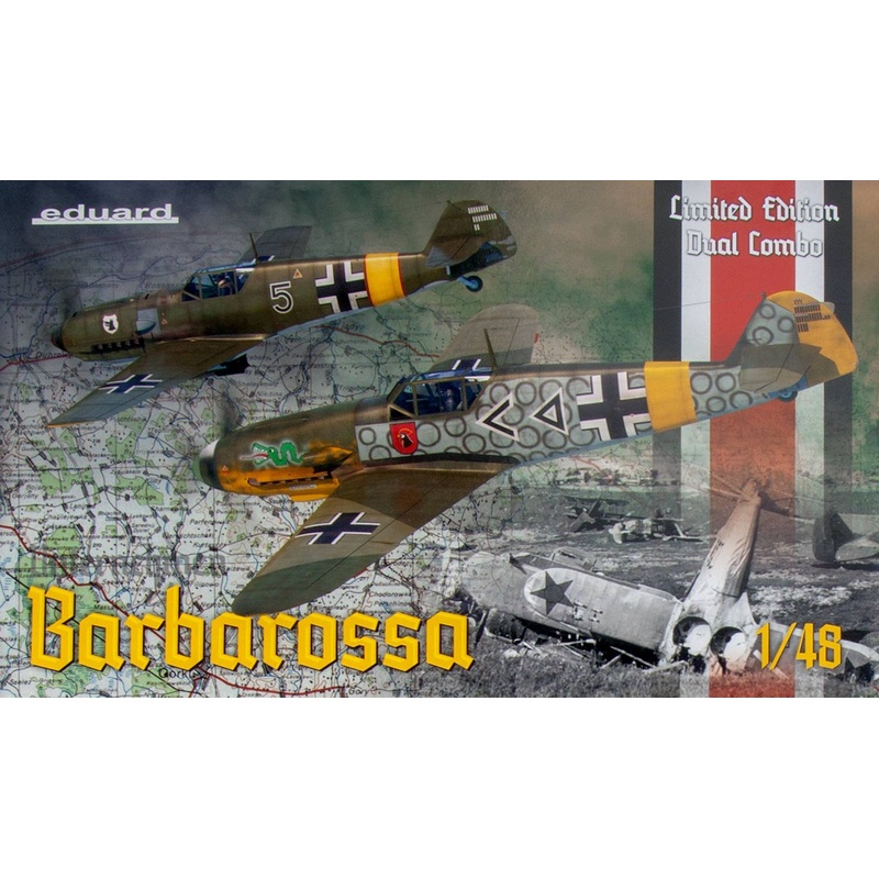 1/48 Barbarossa Bf109E/F DUAL COMBO Limited Edition