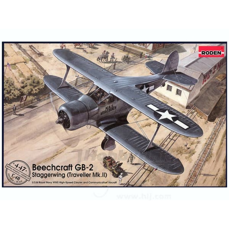 1/48 Beechcraft GB-2 Staggerwing (Traveller Mk.II)